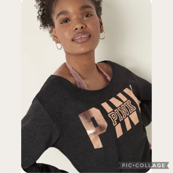 Victoria Secret Pink Xl Bling Leggings And XI
Matching Crew Outfit NWT VS SHINE - Picture 3 of 11